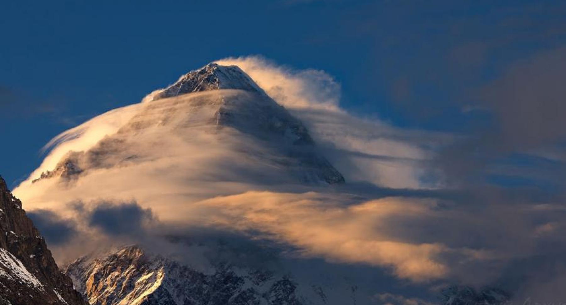 Snowed Mountain Peak